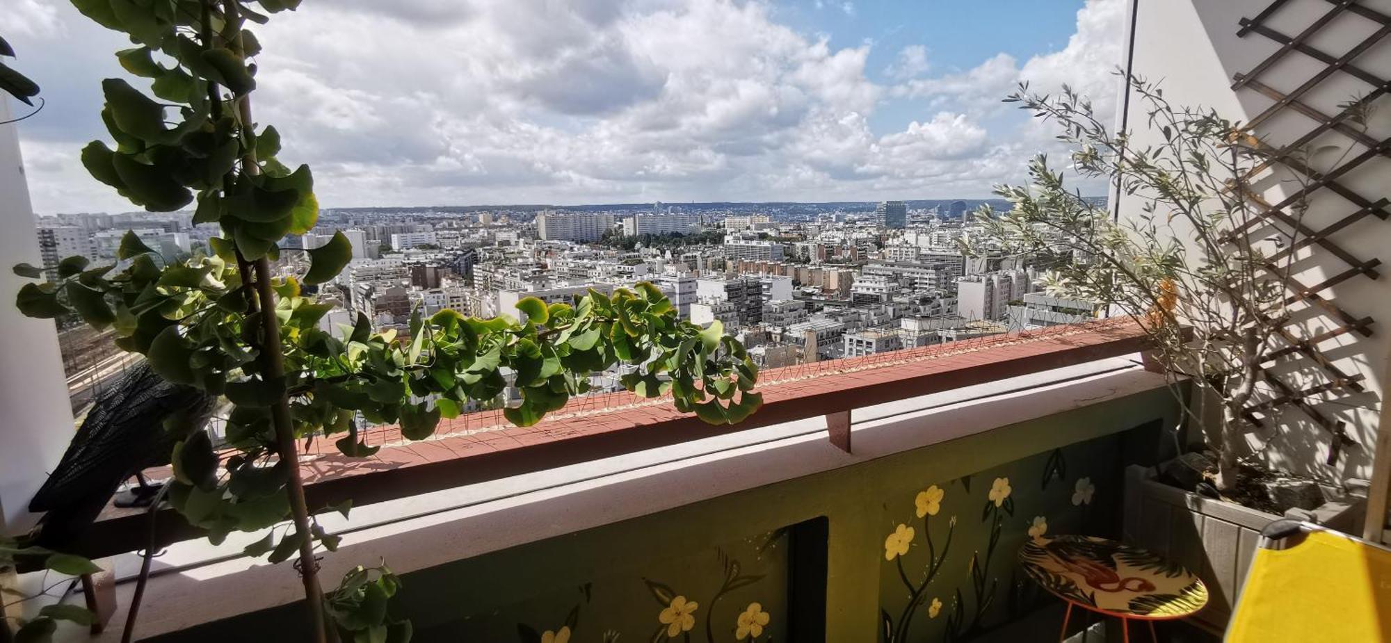 Vue Tour Eiffel - Piscine Privee Rooftop Appartement